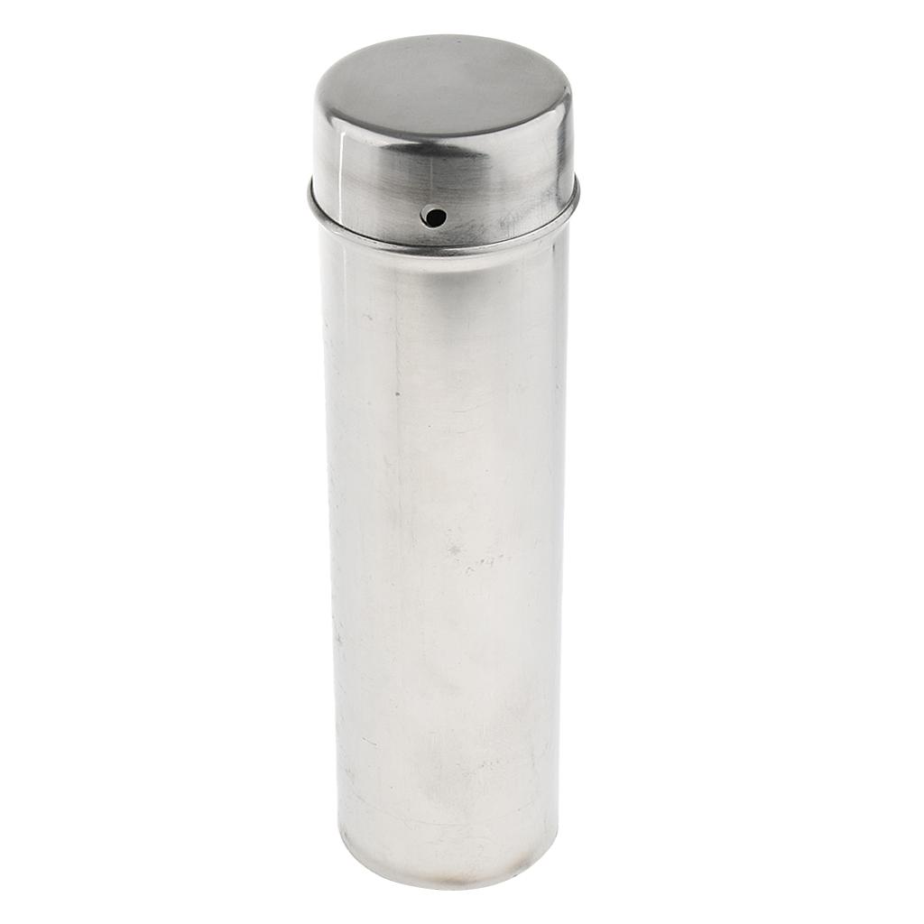 Lab Equipment - Boîte de rangement cylindrique en acier