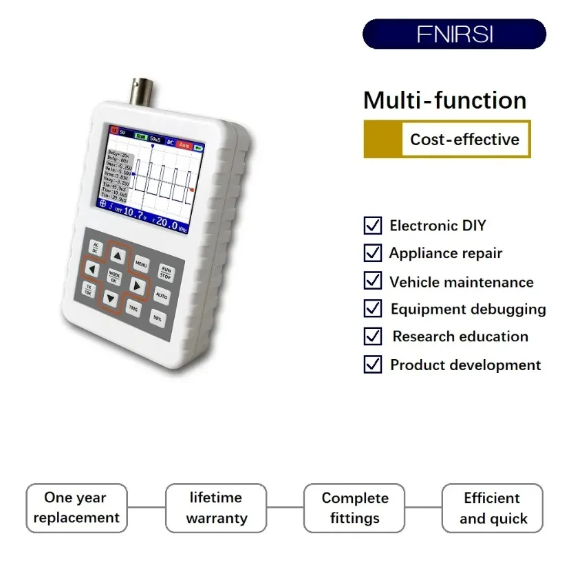 1 unité d’oscilloscope numériq - Fnirsi Digital Oscilloscope Handheld avis et prix
