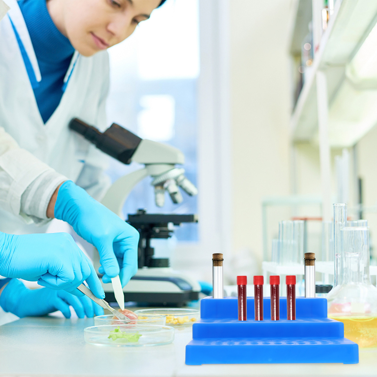 Support de tubes à essai trapé - Lab Equipment avis et prix