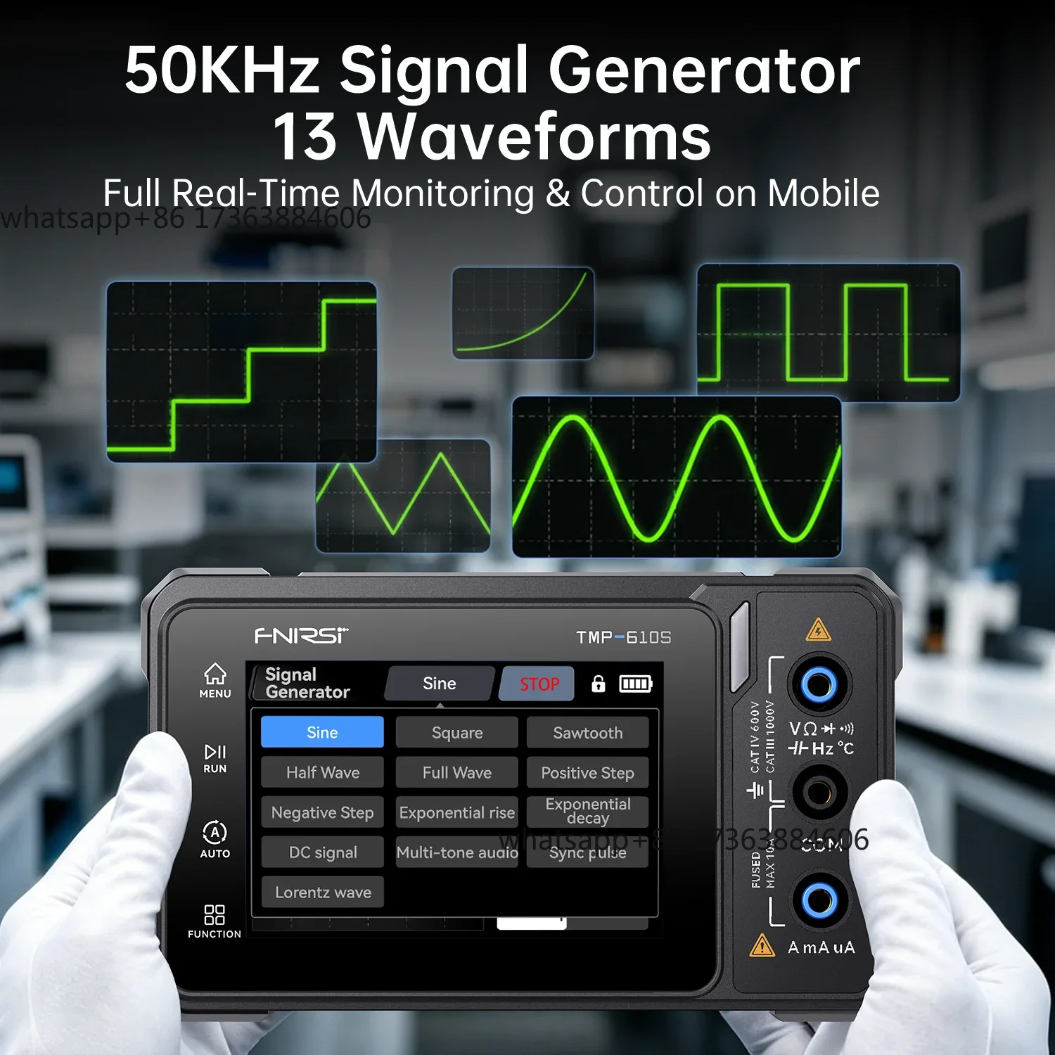 Multimètre numérique FNIRSI TM - Fnirsi Digital Oscilloscope Handheld avis et prix